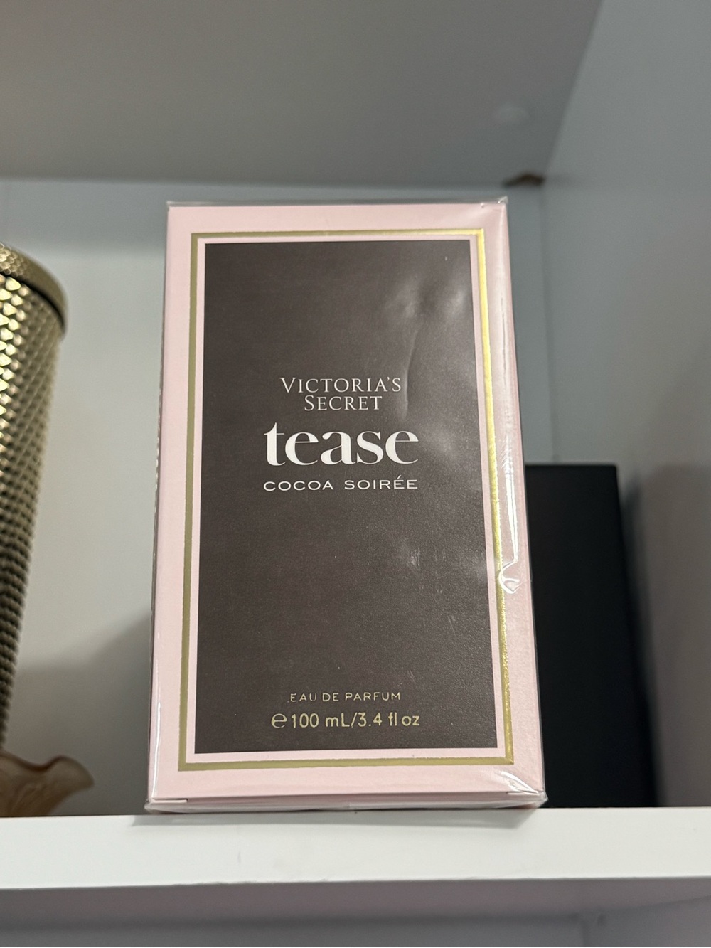 Victoria's Secret Pink & Brown Fragrance Box